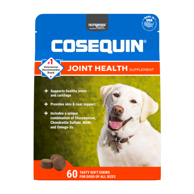 Cosequin Joint Health Supplements for Dogs Chewable Tablets with MSM